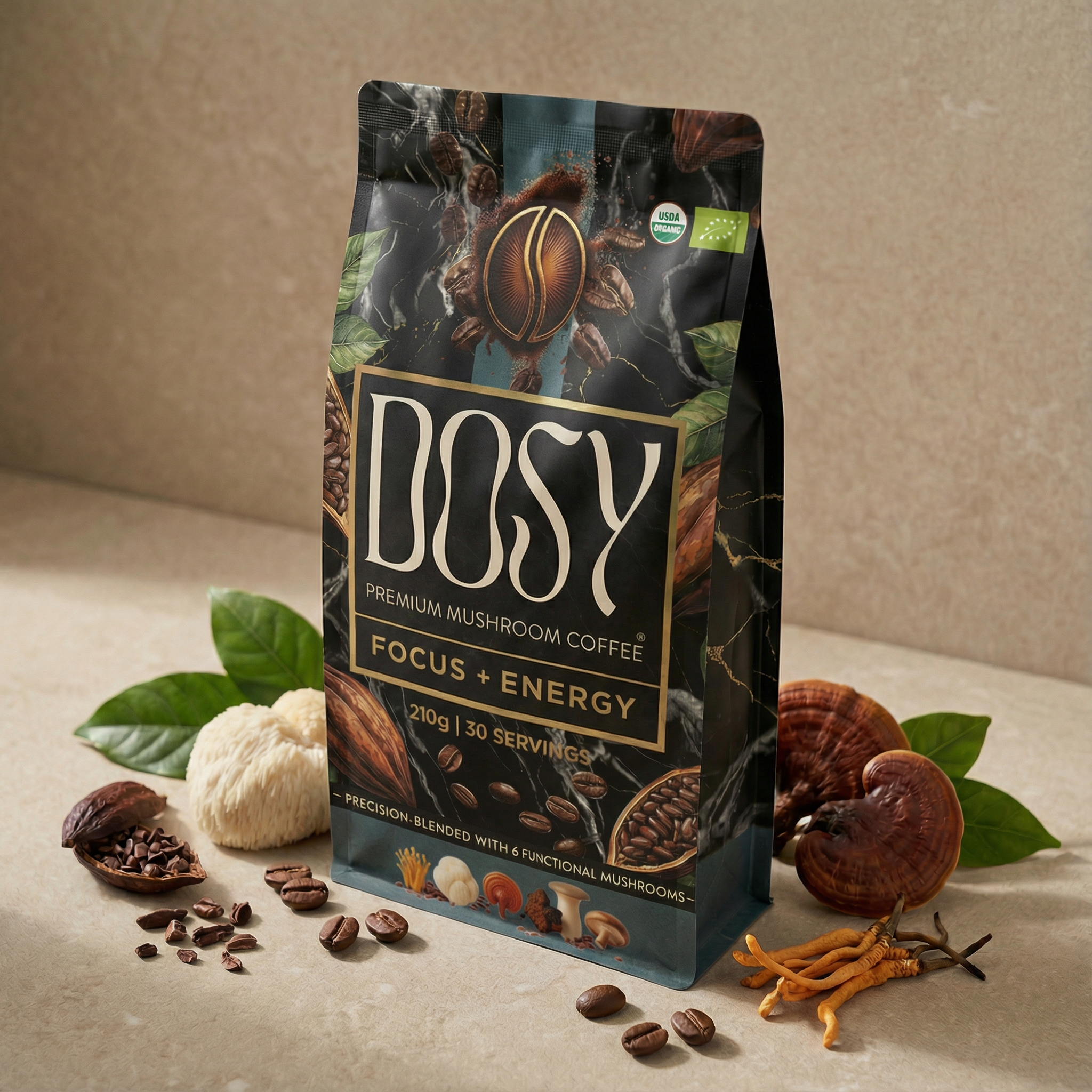 DOSY Cognitive Blend: Focus + Energy (30 Servings)